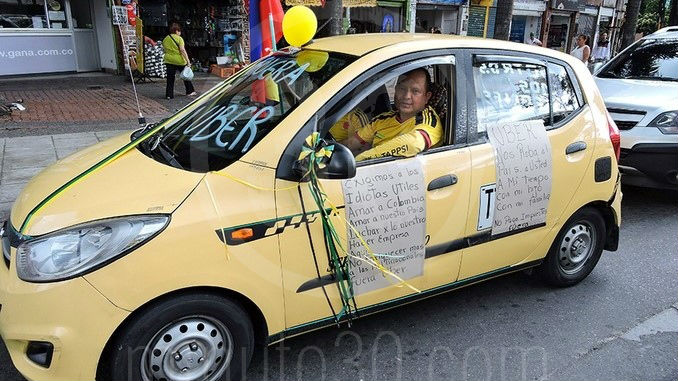 ¡Pilas! , por estas calles se moverán los taxistas en jornada de protesta
