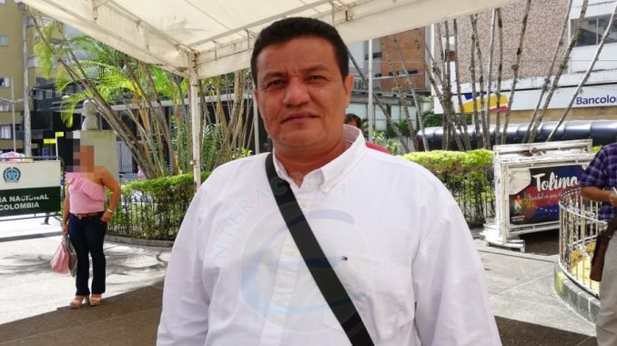 El alcalde de Prado, Tolima, Álvaro González Murillo