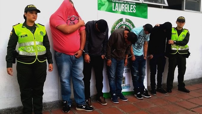 VIDEO: Alias 'Tronco' y 'Rodri', entre los capturados por cometer hurtos en Medellín 3 apartamenteros La Floresta