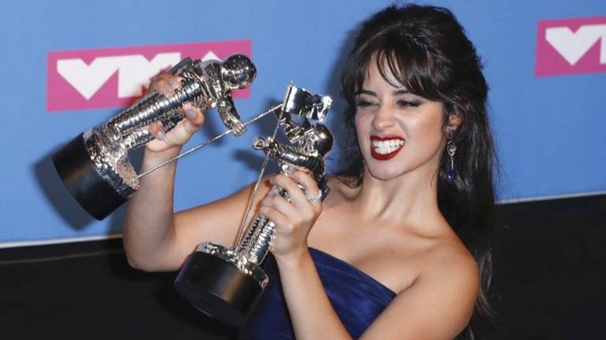Camila Cabello en la ceremonia de los MTV VMA's/ EFE
