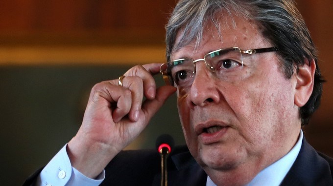 El canciller Carlos Holmes Trujillo