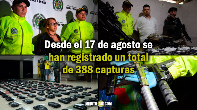 VIDEO: Capturada mujer señalada de la muerte de un patrullero más droga y armas incautadas en operativos 3 capturados1