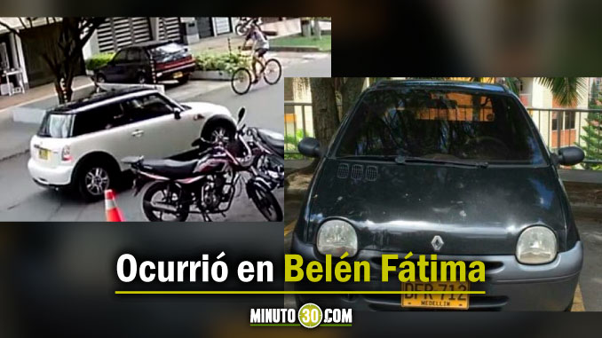 Desde otro vehículo se habría bajado un señalado ladrón para robar un carro particular