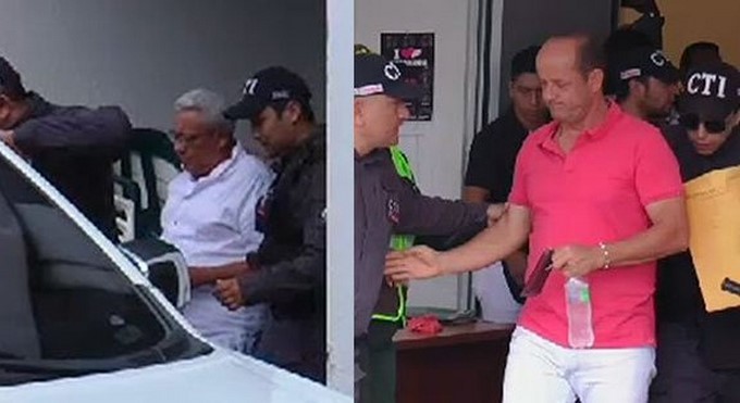 El momento de la captura de los ocho concejales en Neiva