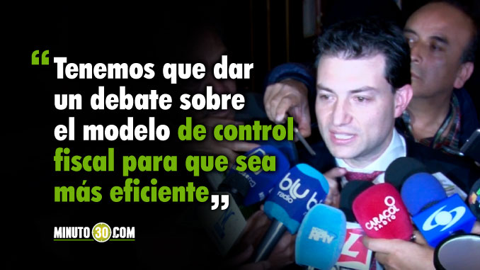 Esto dijo Carlos Felipe Córdoba después de ser elegido como nuevo contralor general de la República