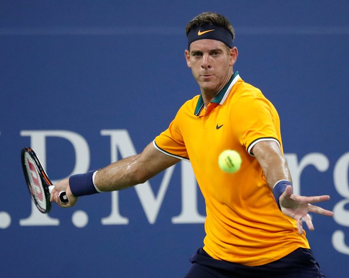 Del Potro se instala en segunda ronda del US Open, al derrotar a Young en tres sets 2 del potro2