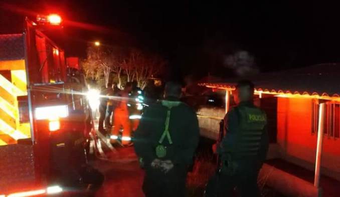 VIDEO: Adulto mayor murió en un incendio en el municipio de Argelia