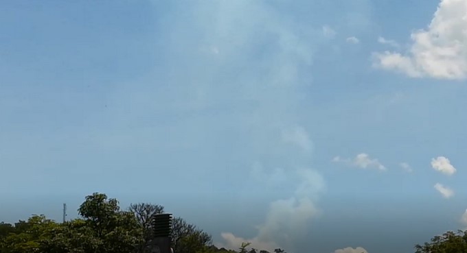 Reportan incendio en el cerro El Volador