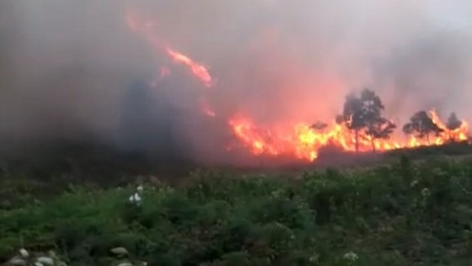 Incendio nuevo Gramalote