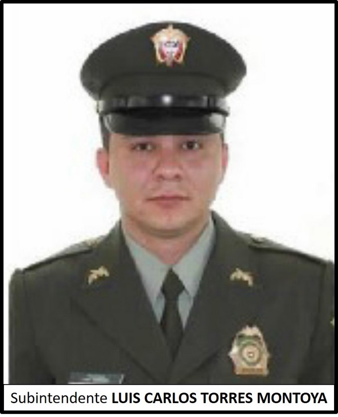 Ellos son los tres policías y el soldado secuestrados, al parecer, por el Eln en el Chocó