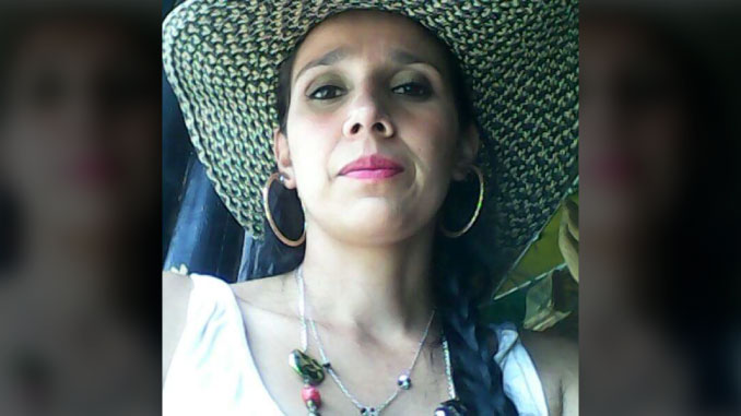 Maritza Montoya Pérez, líder comunal del corregimiento de Güintar