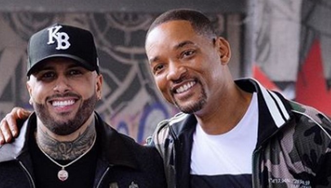 Nicky Jam y Will Smith/ Tomada de Instagram: @willsmith