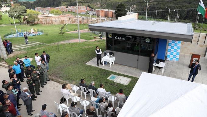 Instalaron nuevo CAI en la localidad de Usme