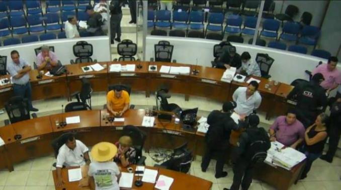 Allanamiento CTI en el Concejo de Neiva