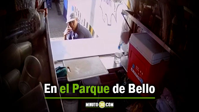 Hurto parque de Bello