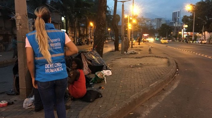 Personería acompañó el megaoperativo en el 'Bronx' de Medellín