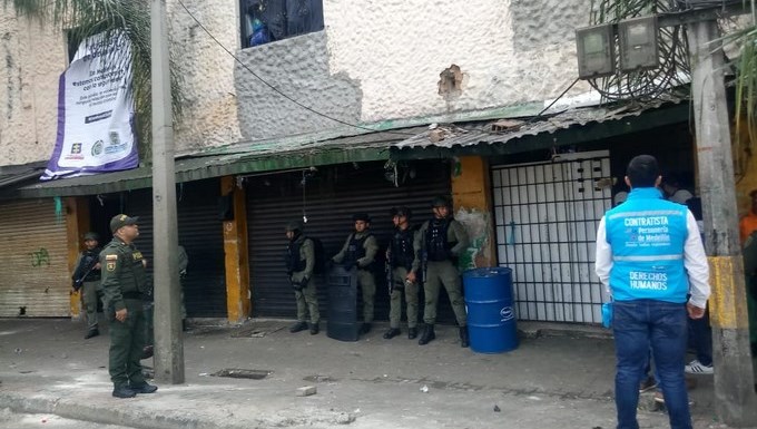 Personería acompañó el megaoperativo en el 'Bronx' de Medellín