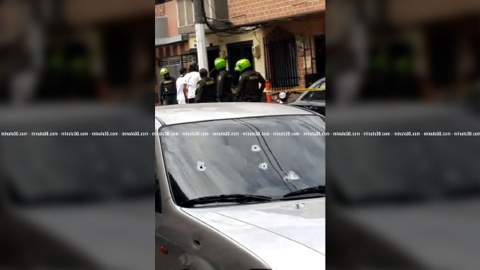 balacera en el Barrio Antioquia