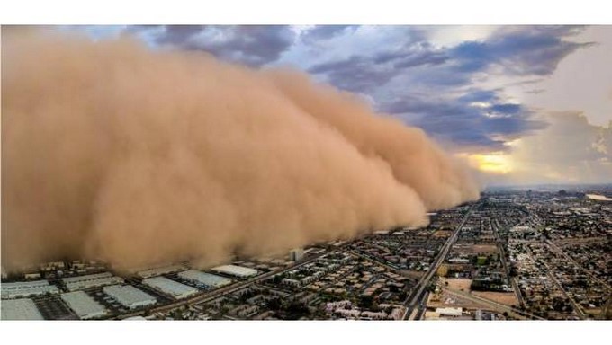“Haboob”, la tormenta de Arena que soterra ciudades en Estados Unidos