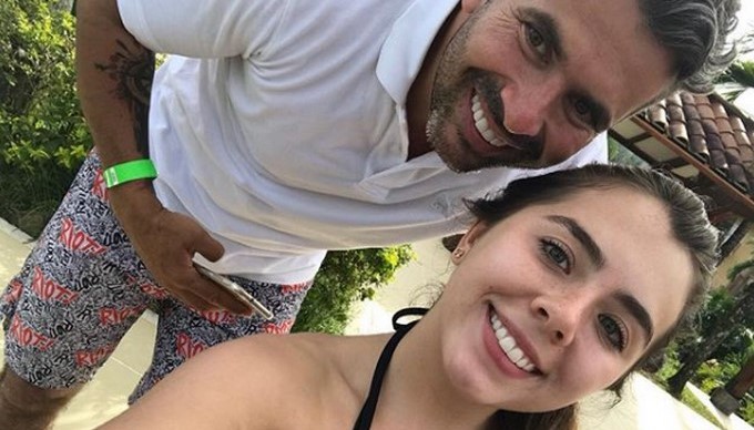 Juan Pablo Hernández y su hija Valeria/ Tomada de Instagram: @juanpacaracol
