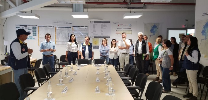 Los ministros de Minas y de Ambiente visitaron Hidroituango