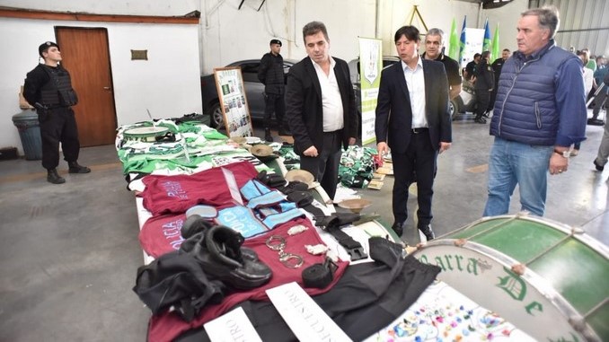 Barras relacionadas con el trafico de droga