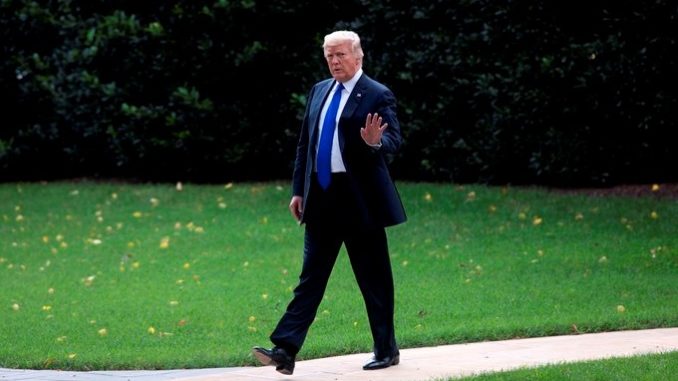 Trump parte hacia Misuri y Nevada desde la Casa Blanca