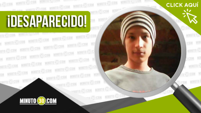 Yeison Molina Mejia está desaparecido, ¡ayudemos a encontrarlo! Minuto30