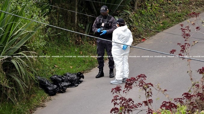 VIDEO y FOTOS: Descuartizado y en cuatro bolsas hallaron cadáver en San Cristóbal 5 Embolsado_San_Cristobal_3.jpg