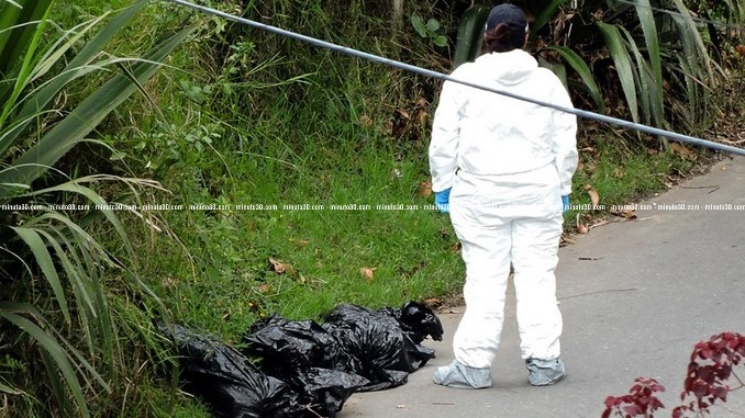 VIDEO y FOTOS: Descuartizado y en cuatro bolsas hallaron cadáver en San Cristóbal 4 Embolsado_San_Cristobal_4.jpg