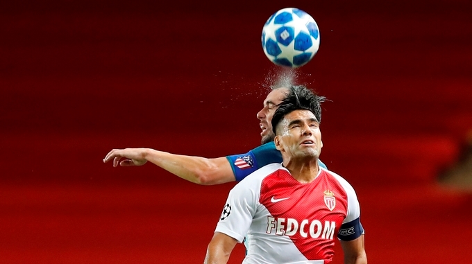 Falcao: "Fue muy emocionante enfrentarme al Atlético" 2 Falcao monaco vs atletico