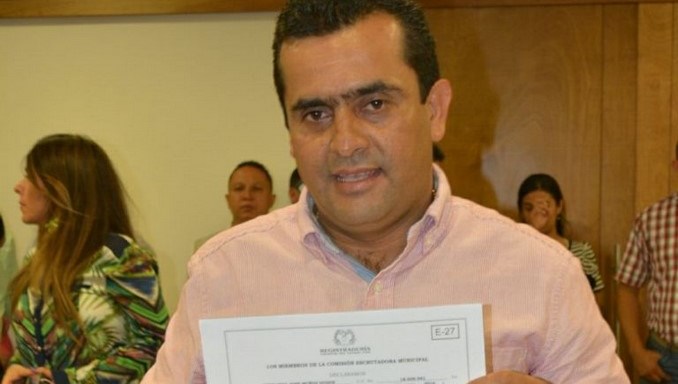 Fernando José Muñoz Duque, alcalde de Dosquebradas