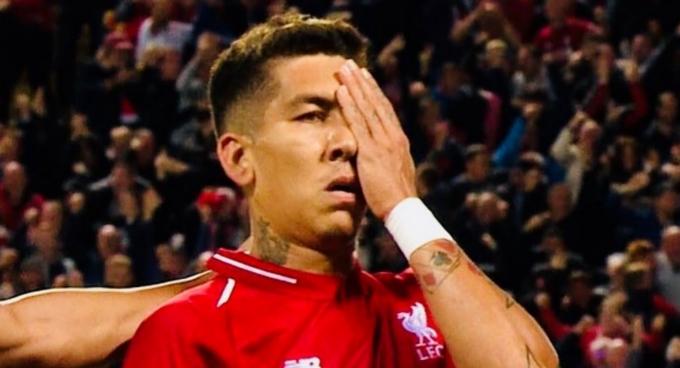 El motivo detrás del gesto con el que Firmino celebró el gol de la victoria de Liverpool
