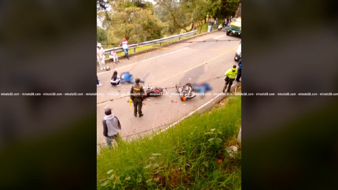 Accidente de motos en San Félix 3