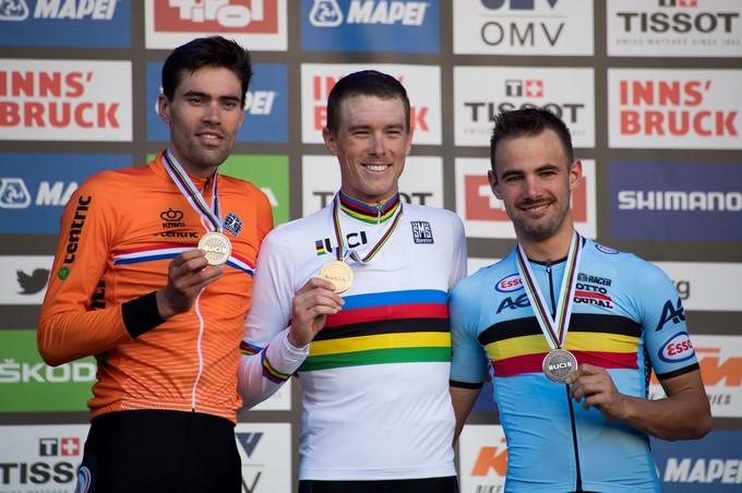 Rohan Dennis arrolla en la crono individual del Mundial de Innsbruck 2 Rohan Dennis 2 Copiar