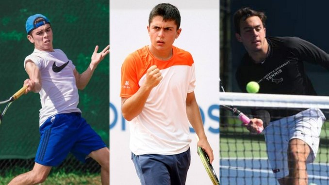 Tripleta de tenistas colombianos en torneo internacional 3 Tenistas colombianos Copiar