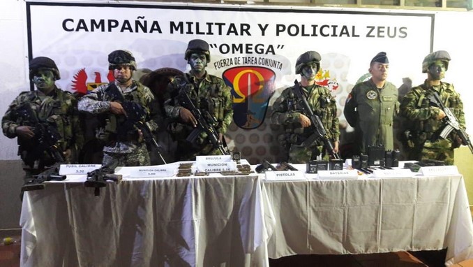 Abatidos dos disidentes de las Farc, considerados como los hombres de confianza de alias 'Iván Mordisco'