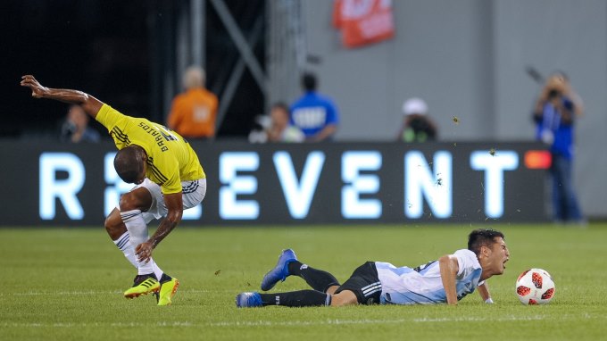 FOTOS: Argentina y Colombia no se hacen daño pero brillan Armani y Ospina 1 arg colombia home