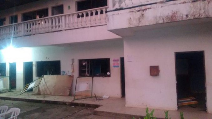 Graves daños materiales dejó una asonada contra la Alcaldía de María La Baja, Bolívar