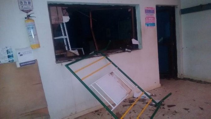 Graves daños materiales dejó una asonada contra la Alcaldía de María La Baja, Bolívar