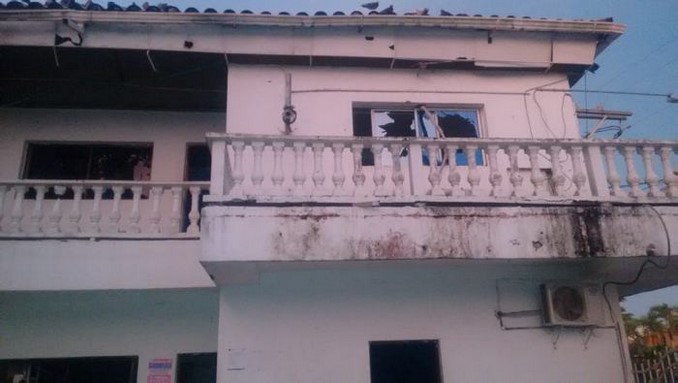 Graves daños materiales dejó una asonada contra la Alcaldía de María La Baja, Bolívar