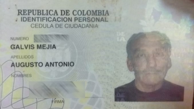 Augusto Antonio Galvis Mejía