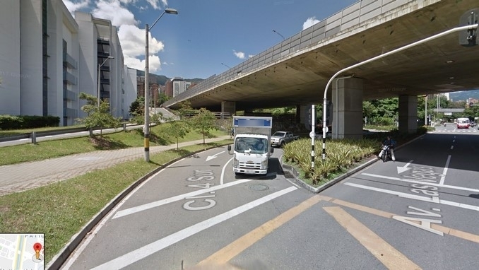 Avenida Las Vegas con calle 4 Sur