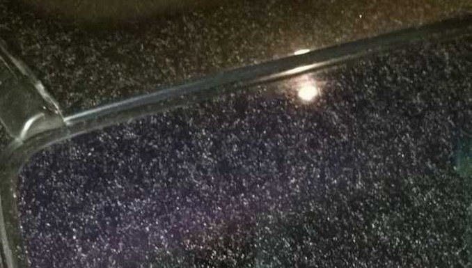 Caída de ceniza del volcán Nevado del Ruiz