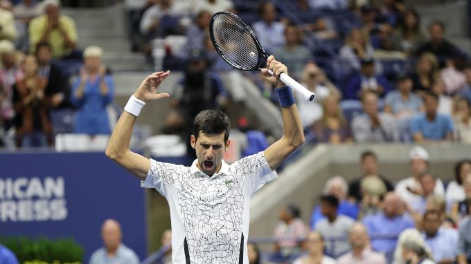 Djokovic derrota a Nishikori y jugará su octava final del Abierto de EE.UU. ante del Potro 1 djokovic1