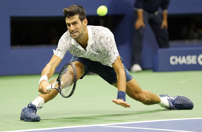 Djokovic derrota a Nishikori y jugará su octava final del Abierto de EE.UU. ante del Potro 3 djokovic2
