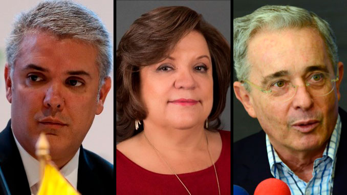 Ministra de Justicia confundió a Iván Duque con Álvaro Uribe
