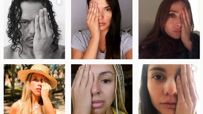 Colegas, amigos y demás usuarios ofrecen su apoyo a la actriz colombiana Eileen Moreno,