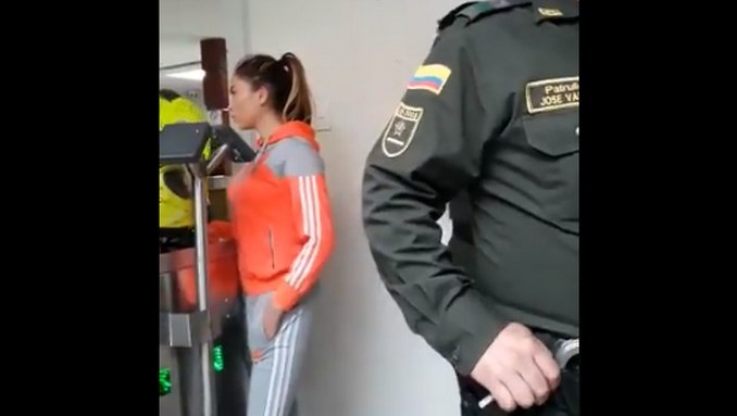 El video de los insultos de 'Epa Colombia' a la Policía en Bogotá