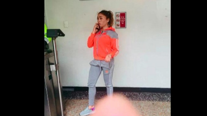 Detenida 'Epa Colombia' tras escupir a un policía en Bogotá